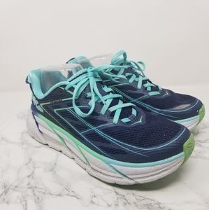 Hoka One One Clifton 3 Blue Running Sneakers